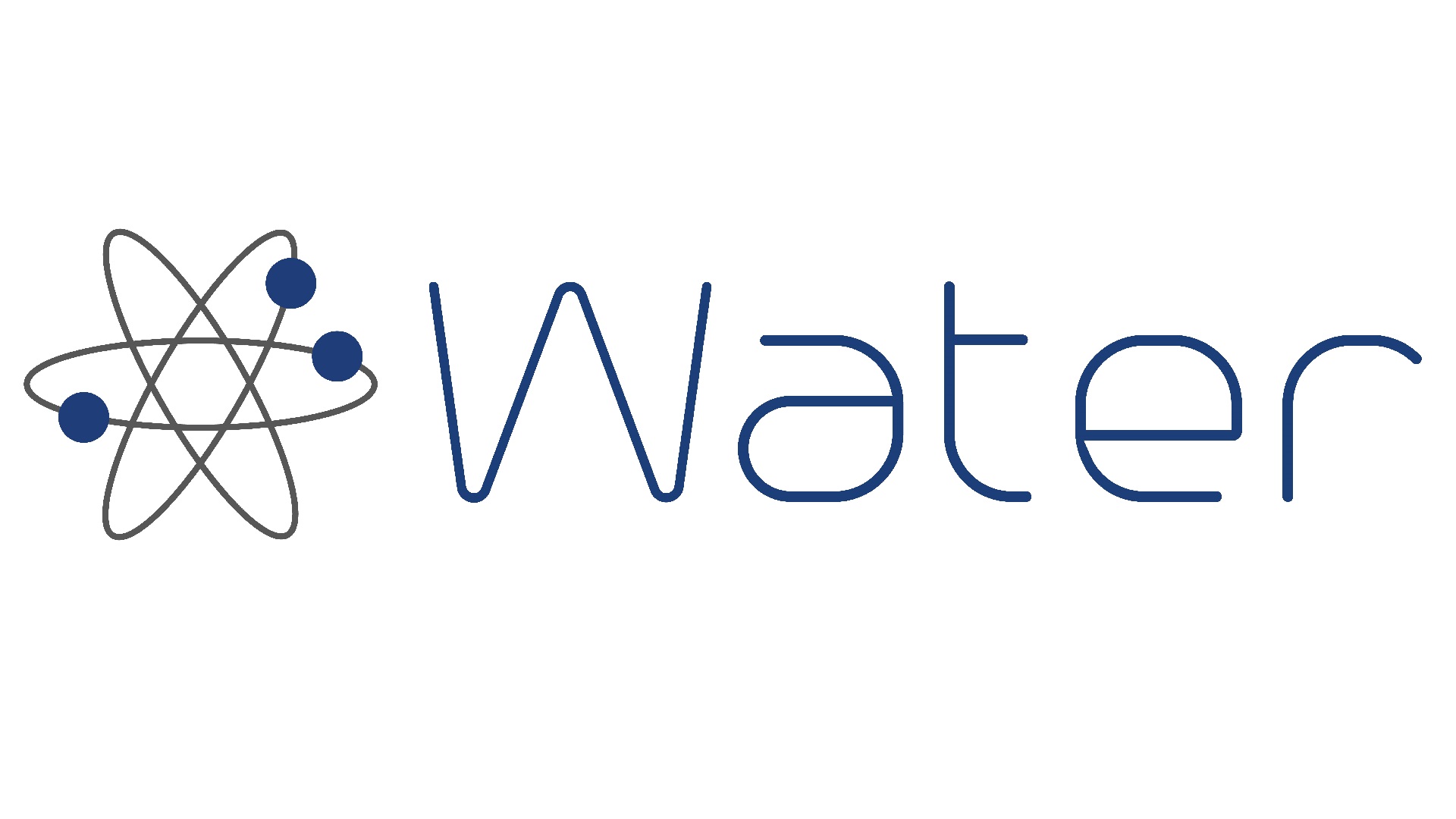 Water Logo With Icon